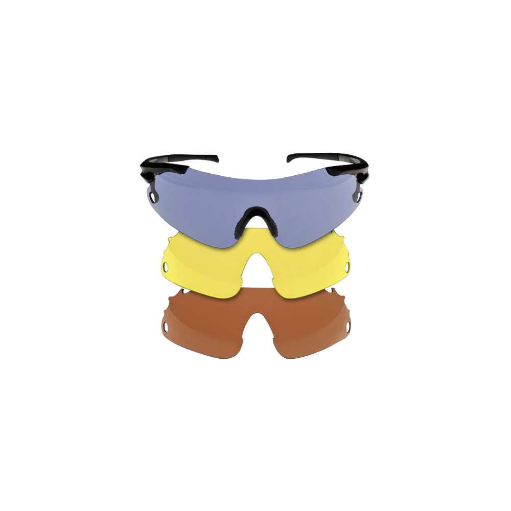 Beretta Trident Shooting Glasses 3 lens 