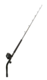 PLAYS 4000A + VORTEX DEEP DROP, 5'7" 2PCE 50LB B/BUTT ROD+P/PRO HI VIS 60LB LINE