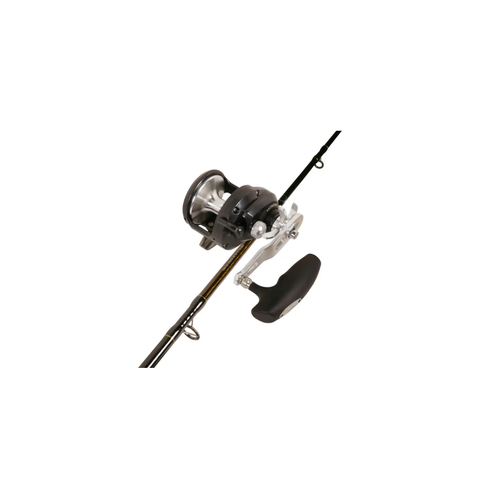 TORIUM 16PG-A + VORTEX 5'5" 1PCE 30/50LB O/H JIG ROD