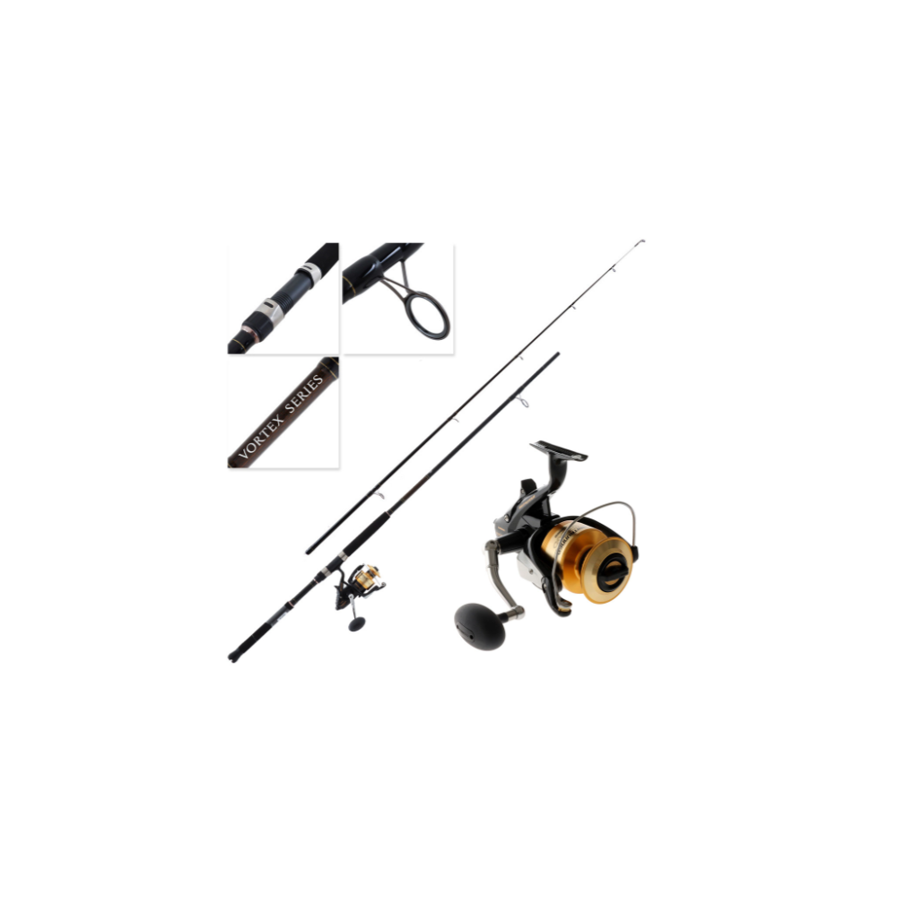 BTR 12000D + VORTEX 10' 2PCE 10/15KG ROCK ROD