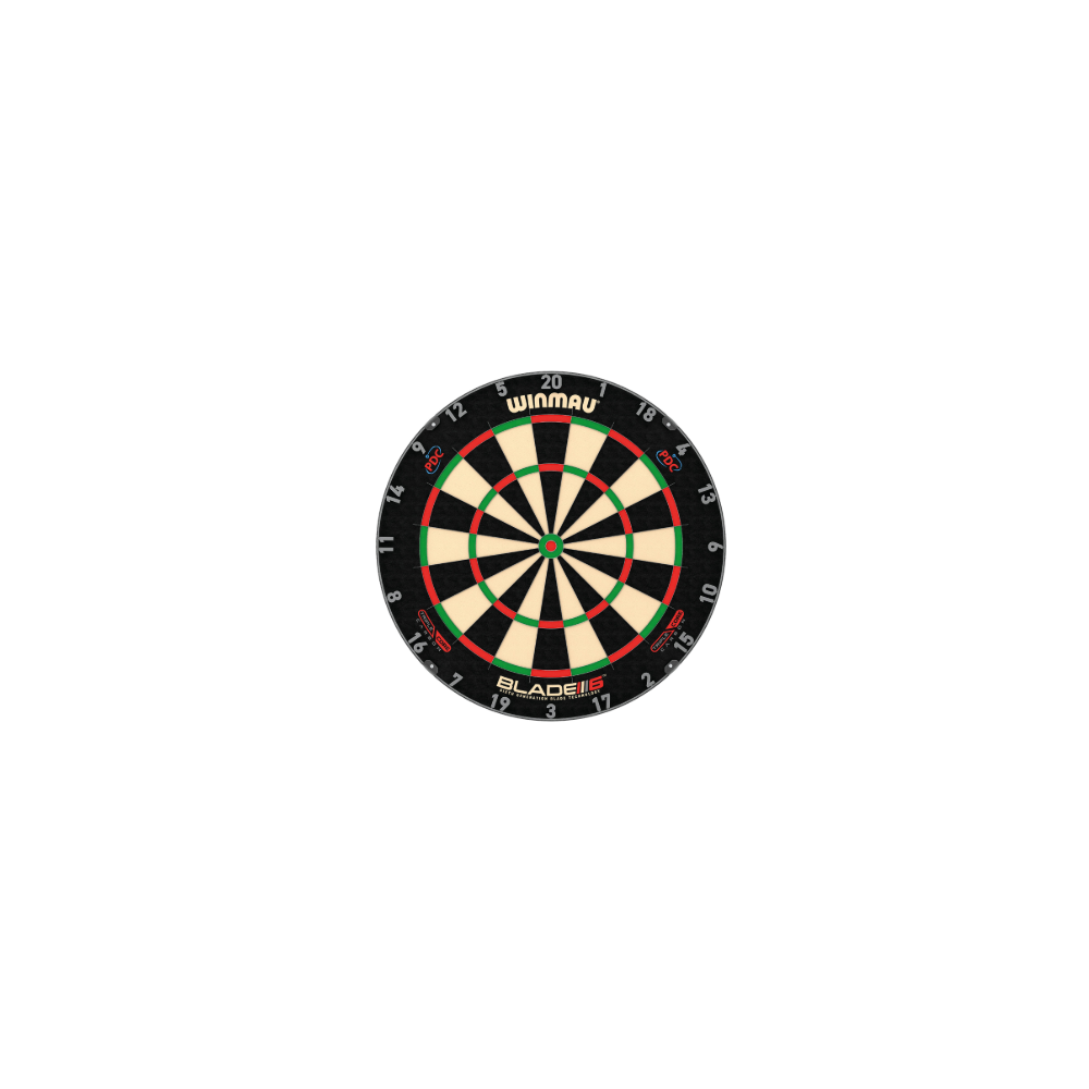 BLADE 6 TRIPLE CORE DARTBOARD - WINMAU