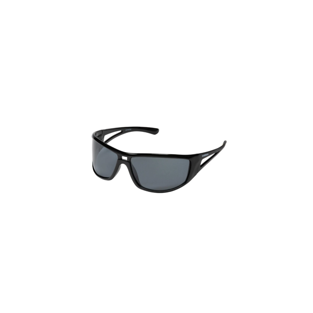 ANTARES II SUNGLASSES - BLACK/SMOKE LENS- SHIMANO 