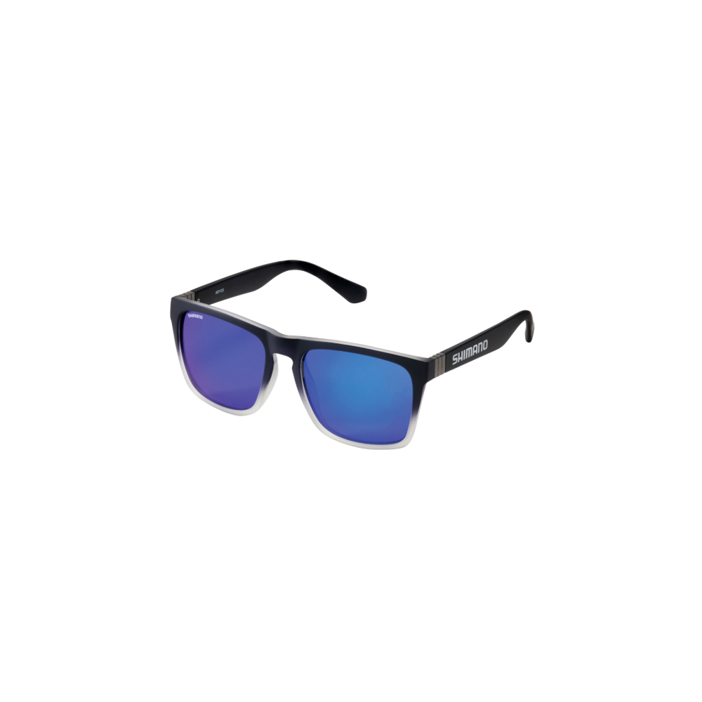 ABYSS SUNGLASSES - NAVY FADE/SMOKE/BLUE MIRROR - SHIMANO 