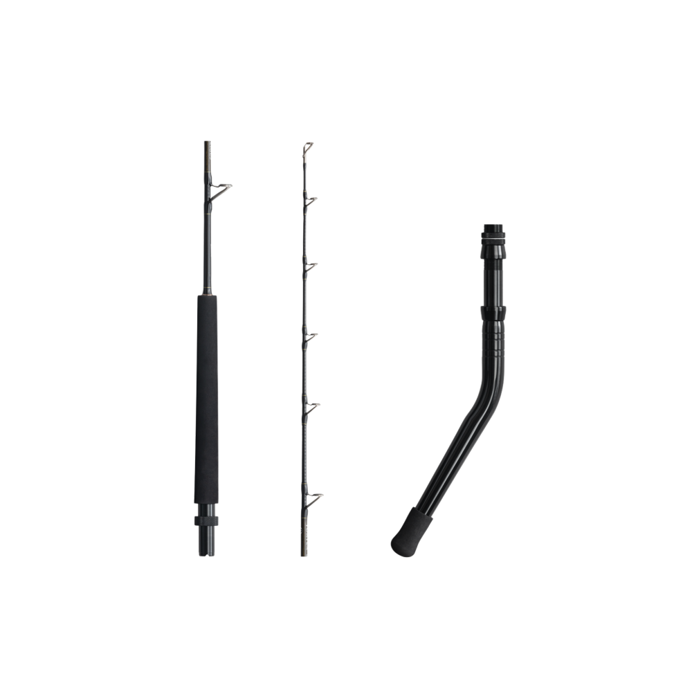 VORTEX 5'6" 80LB 2PCE B/BUTT DEEP DROP ROD