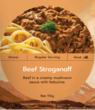 DINNER BEEF STROGANOFF - REAL FOOD