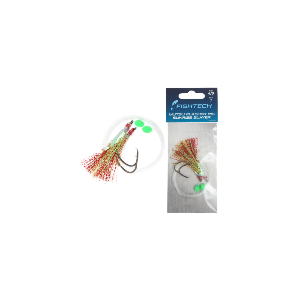 4-0 MUTSU ECONOMY FLASHER RIG - FISHTECH
