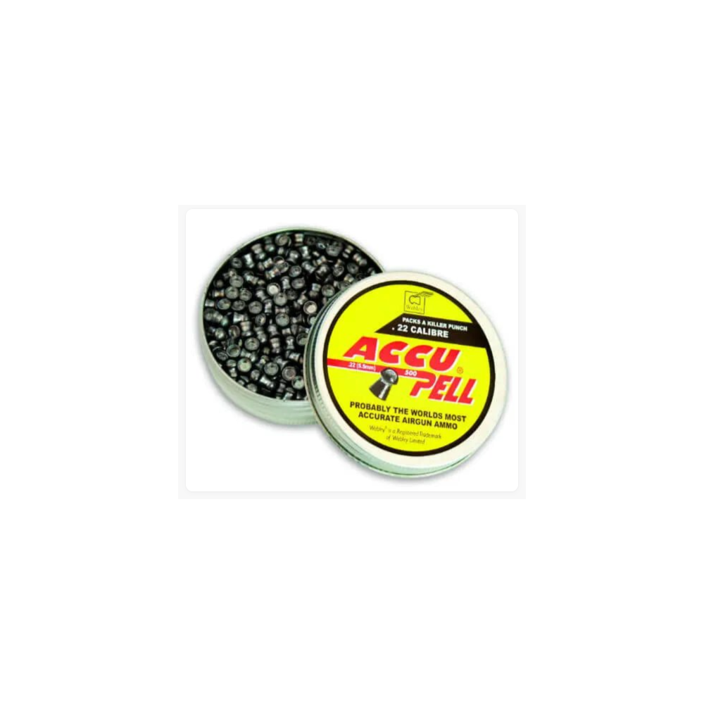 WEBLEY AIR GUN PALLETS ACCUPEL .22