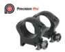 WEAVER 1" PRECISION PRO RINGS MED BLK