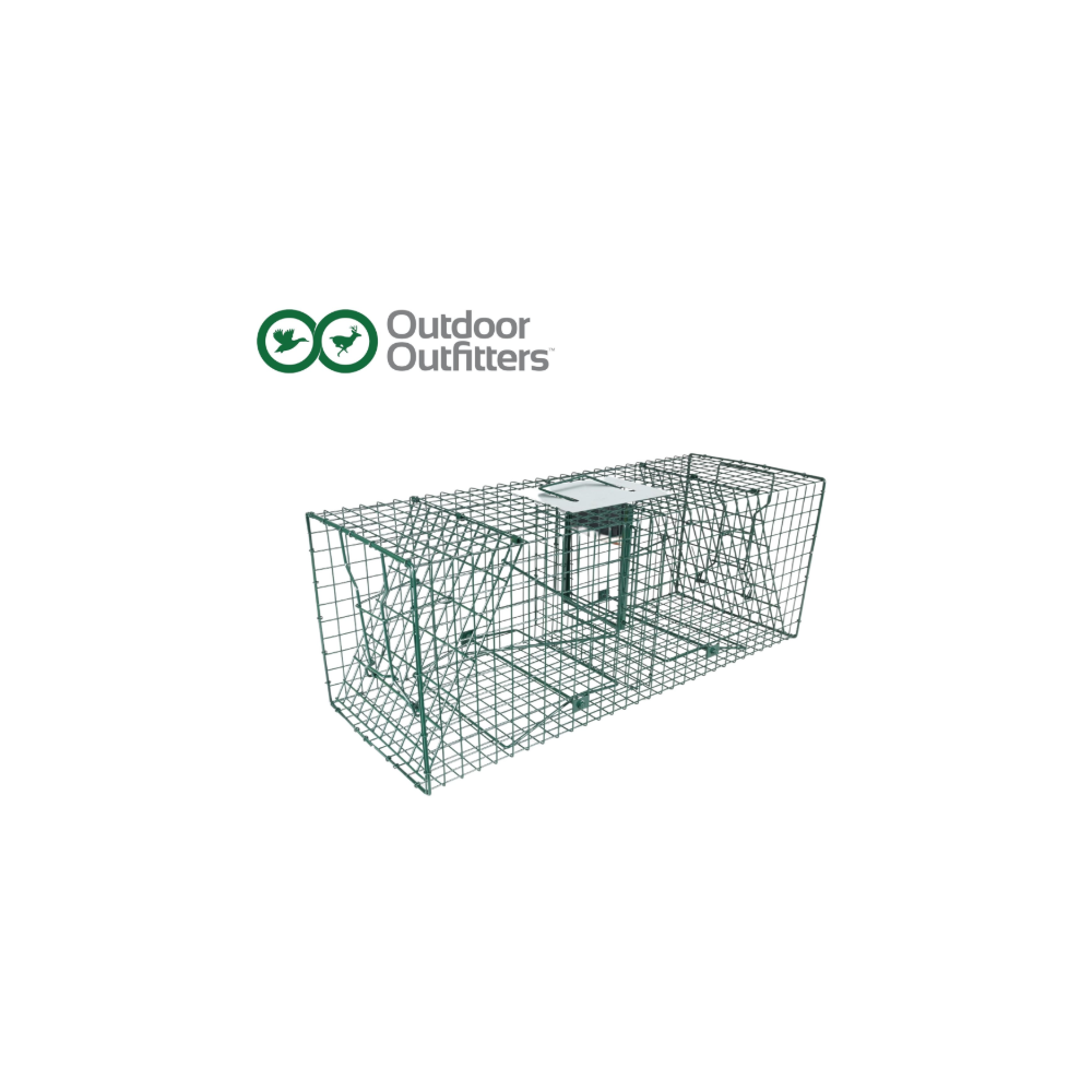 OO BIRD TRAP CAGE DOUBLE DOOR W/MIRROR