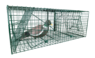 OO BIRD TRAP CAGE DOUBLE DOOR W/MIRROR