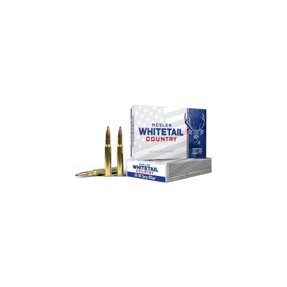NOSLER 30-06 SPRG 165GR WHITETAIL COUNTRY