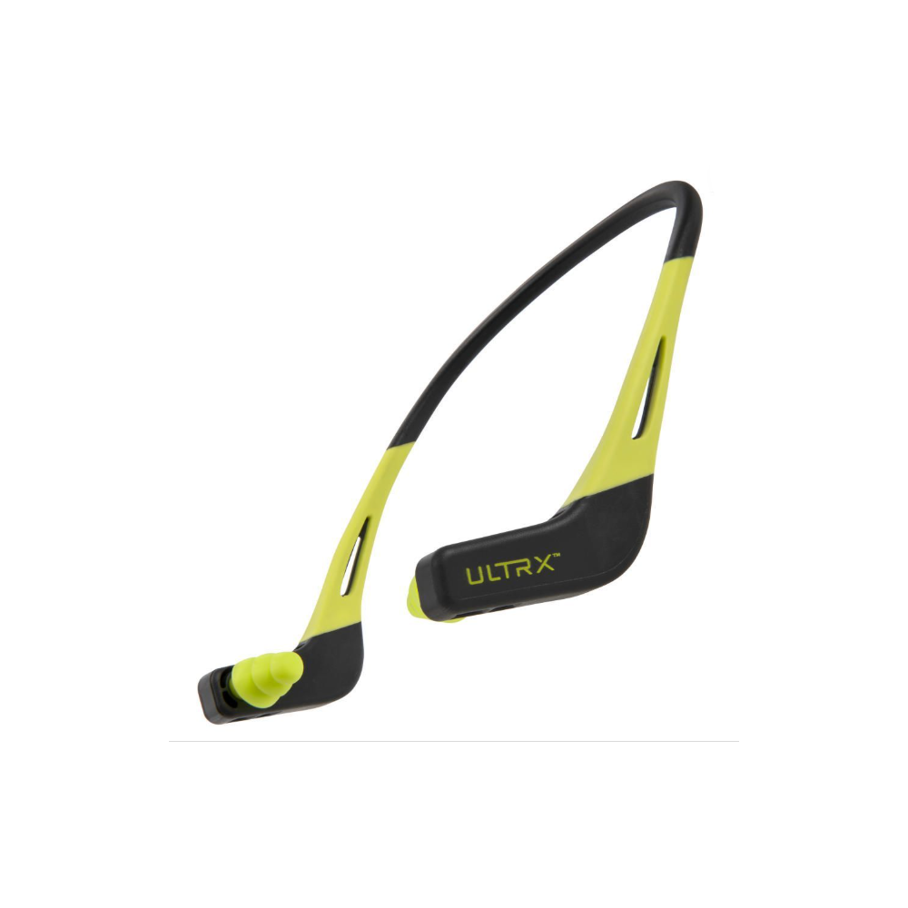 ALLEN ULTRX WAVE BANDED EAR PLUGS - GRAY/YELLOW