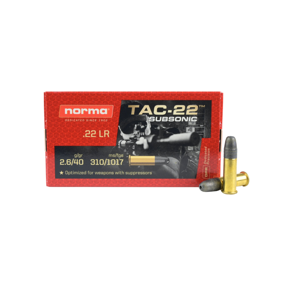 NORMA .22LR TAC 22 40GR
