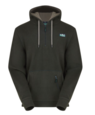 BALLISTIC LONG SLEEVED FLEECE HOODIE - DEEP FOREST - RIDGELINE