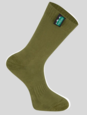 COTTON WORK SOCKS - OLIVE - MULTI MID LENGTH - RIDGELINE