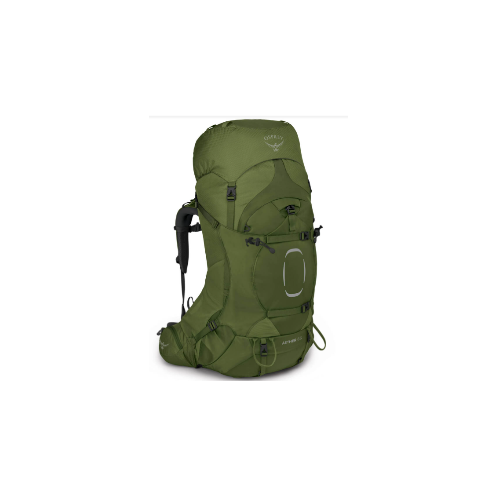 OSPREY AETHER 65 LARGE/X LARGE - GARLIC MUSTARD GREEN
