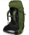 OSPREY AETHER 65 LARGE/X LARGE - GARLIC MUSTARD GREEN
