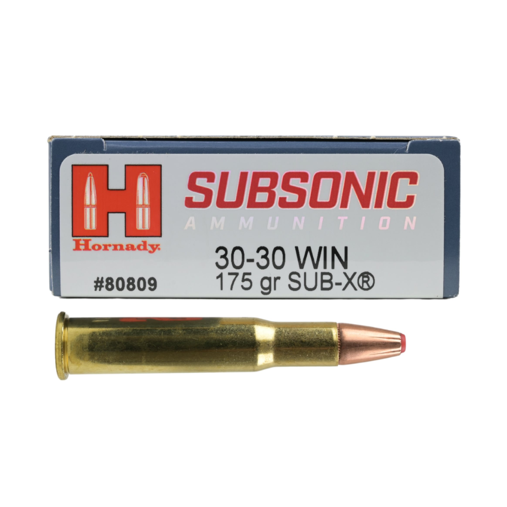 HORNADY 30-30 WIN 175GR SUB-X