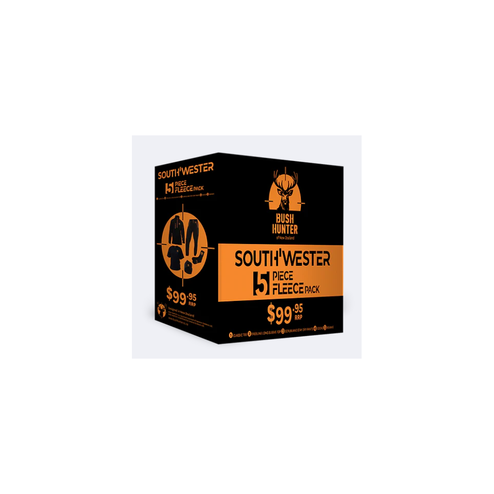 BLACK BUSH HUNTER SOUTHWESTER COLTHING PACK - ADULTS