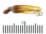 SNAPPER TACKLE OCTOPUS SLOW JIG 150G