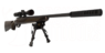 T1X 17HMR HUNTER 20"UNF - 22 SUPRESSOR, 1" LOW RINGS, BIPOD AND SCOPE