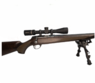 T1X 17HMR HUNTER 20"UNF - 22 SUPRESSOR, 1" LOW RINGS, BIPOD AND SCOPE