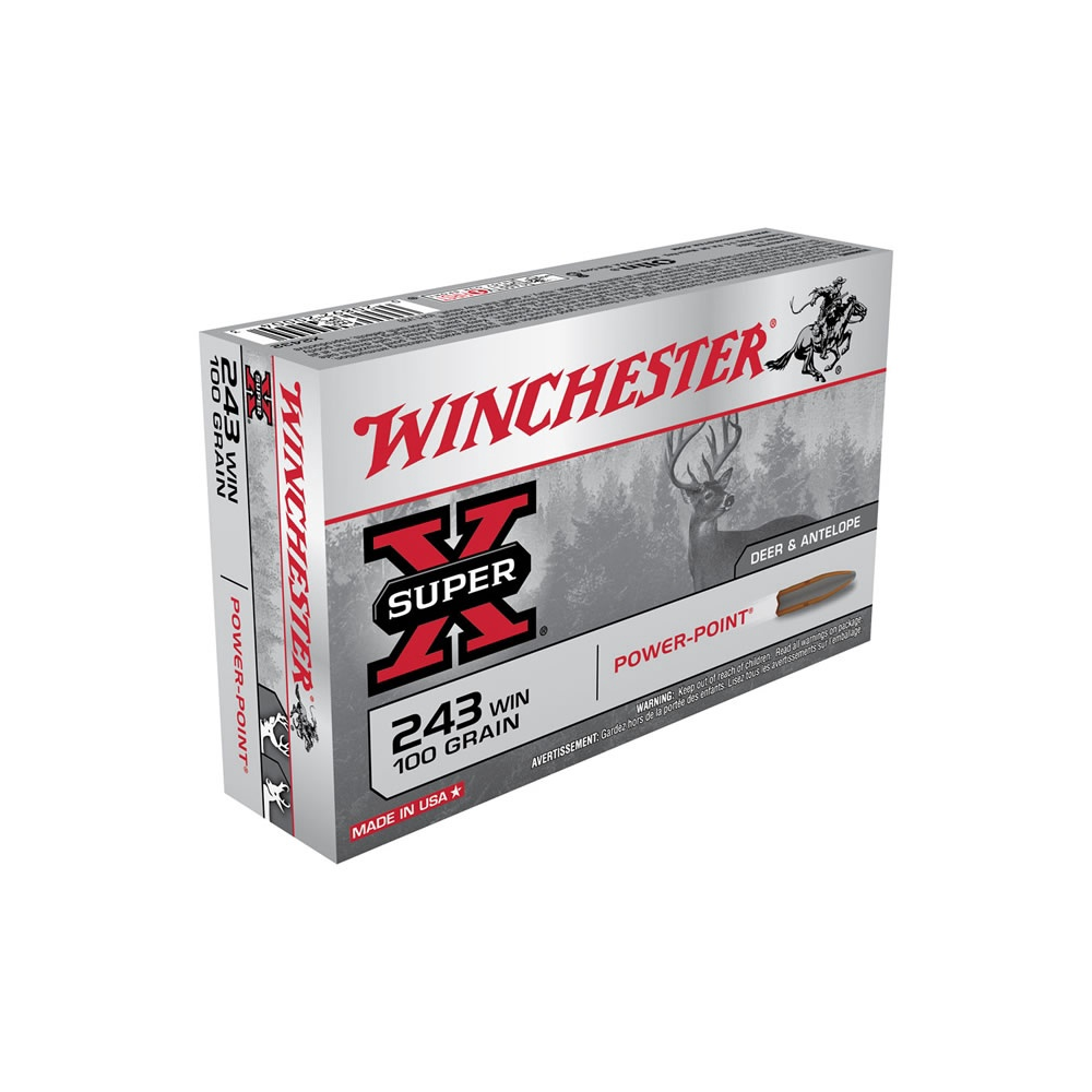 Winchester SuperX 243win 100gr 
