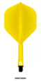 YELLOW FLIGHT DECK-ONE PIECE DART FLIGHT