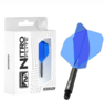 BLACK SHAFT AND BLUE FLIGHT - RED DRAGON NITRO FLITE