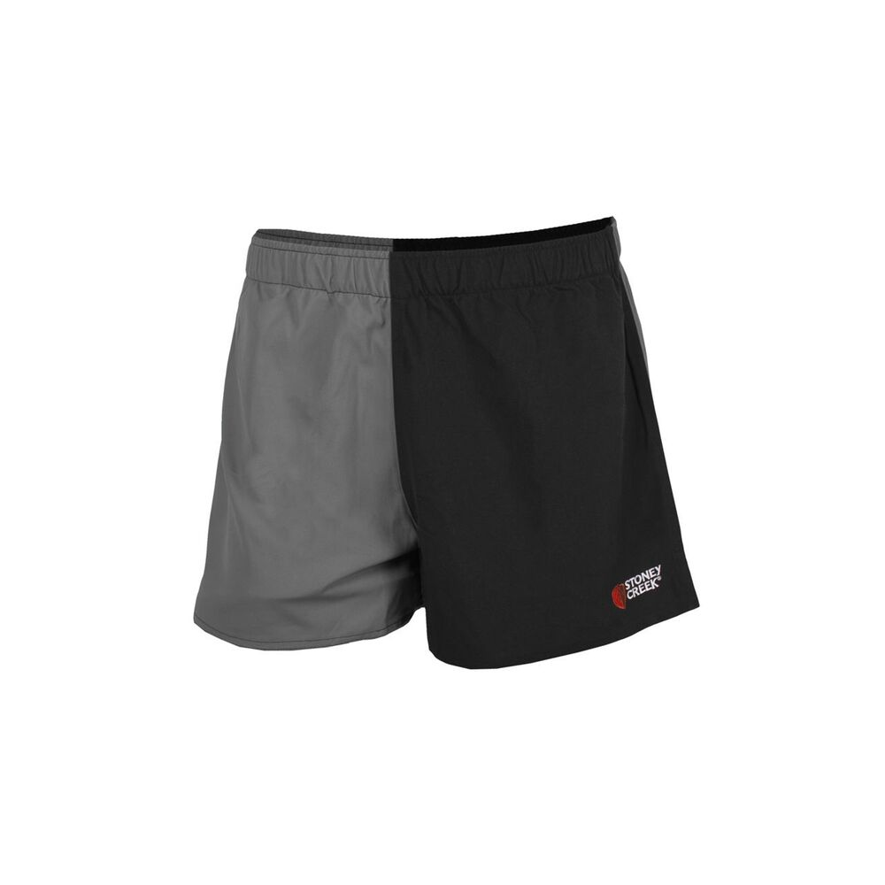 JESTER SHORTS - GREY BLACK