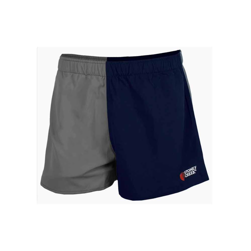 NAVY/GREY JESTER SHORTS - STONEY CREEK