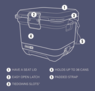 25QT-24L PRO SKY BLUE COOLER