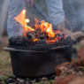 9.5QT CAMP OVEN BLACK - WILDTRAK