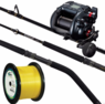SHIMANO PLAYS 4000 REEL & STATUS 6' 2PCE 30/50LB B/BUTT ROD