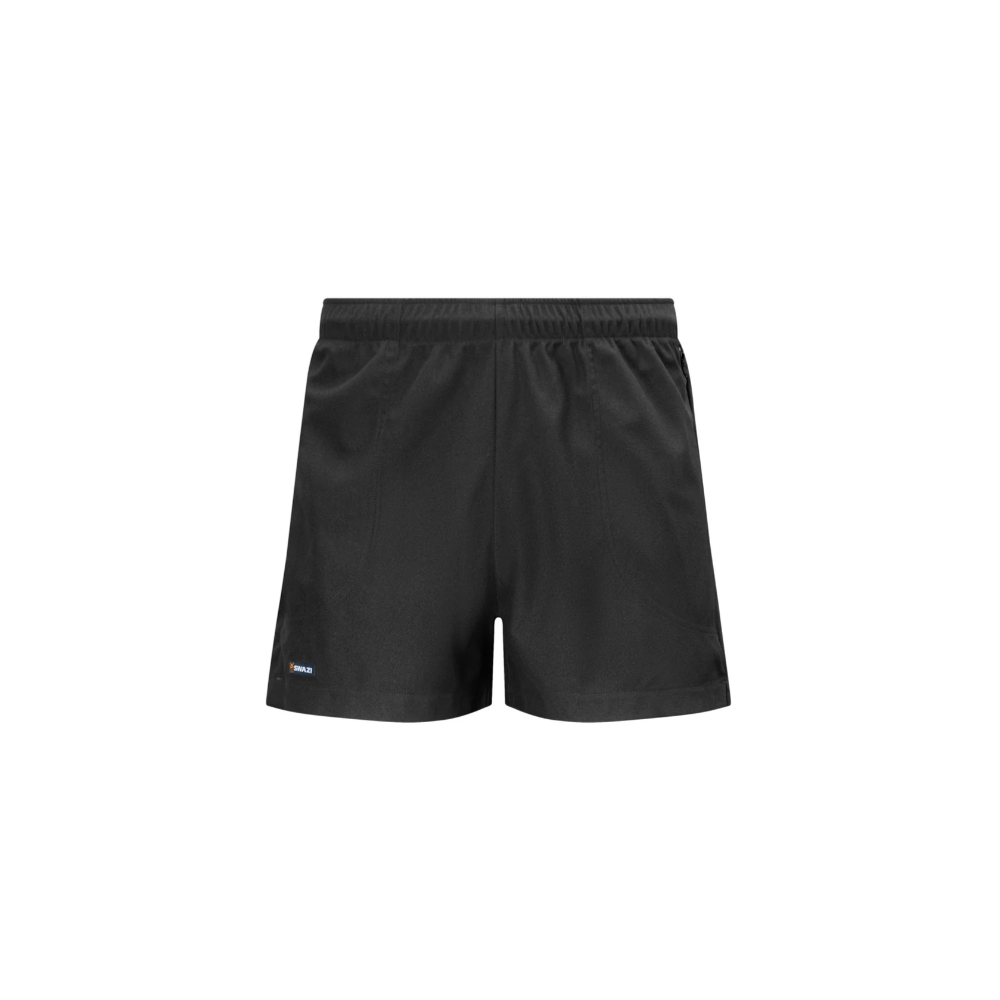 BLACK- TROJAN X SHORTS