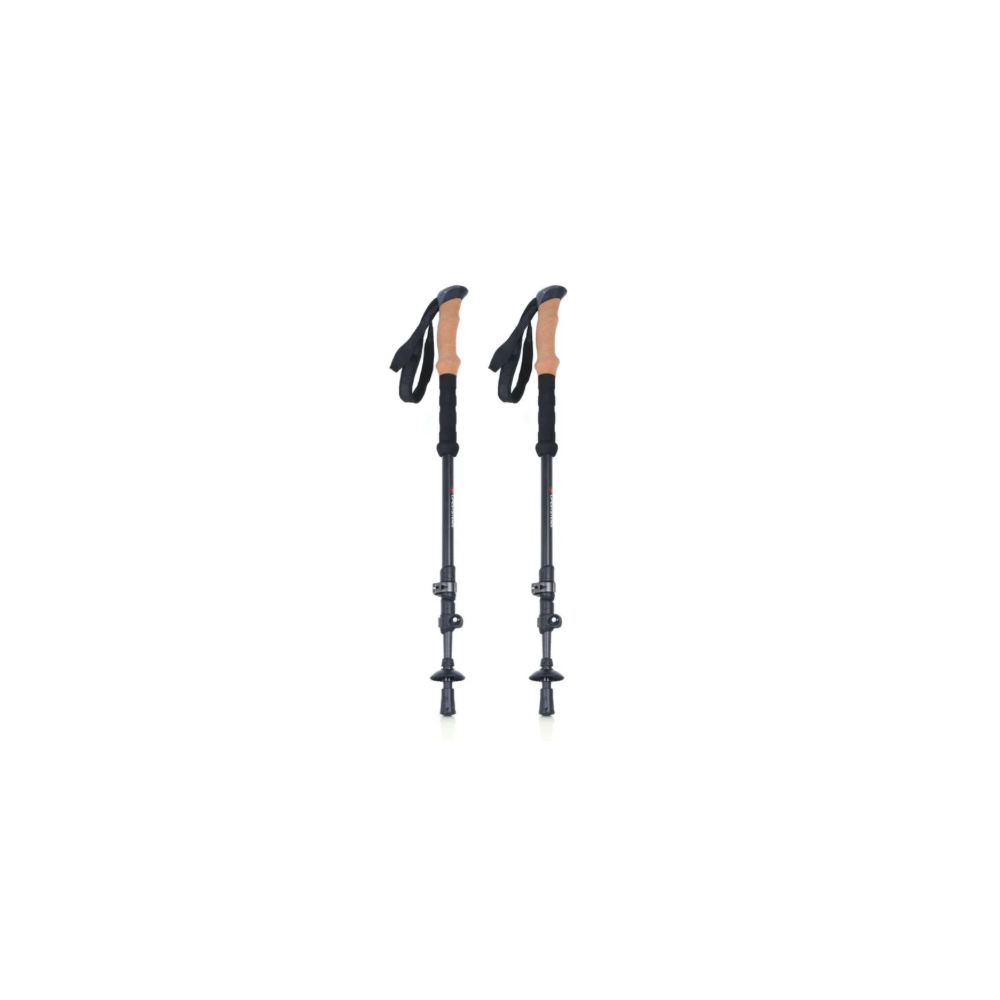 CARBON FIBRE TREKKING POLE 105-135CM - PAIR - LIFESYSTEMS