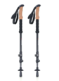 CARBON FIBRE TREKKING POLE 105-135CM - PAIR - LIFESYSTEMS