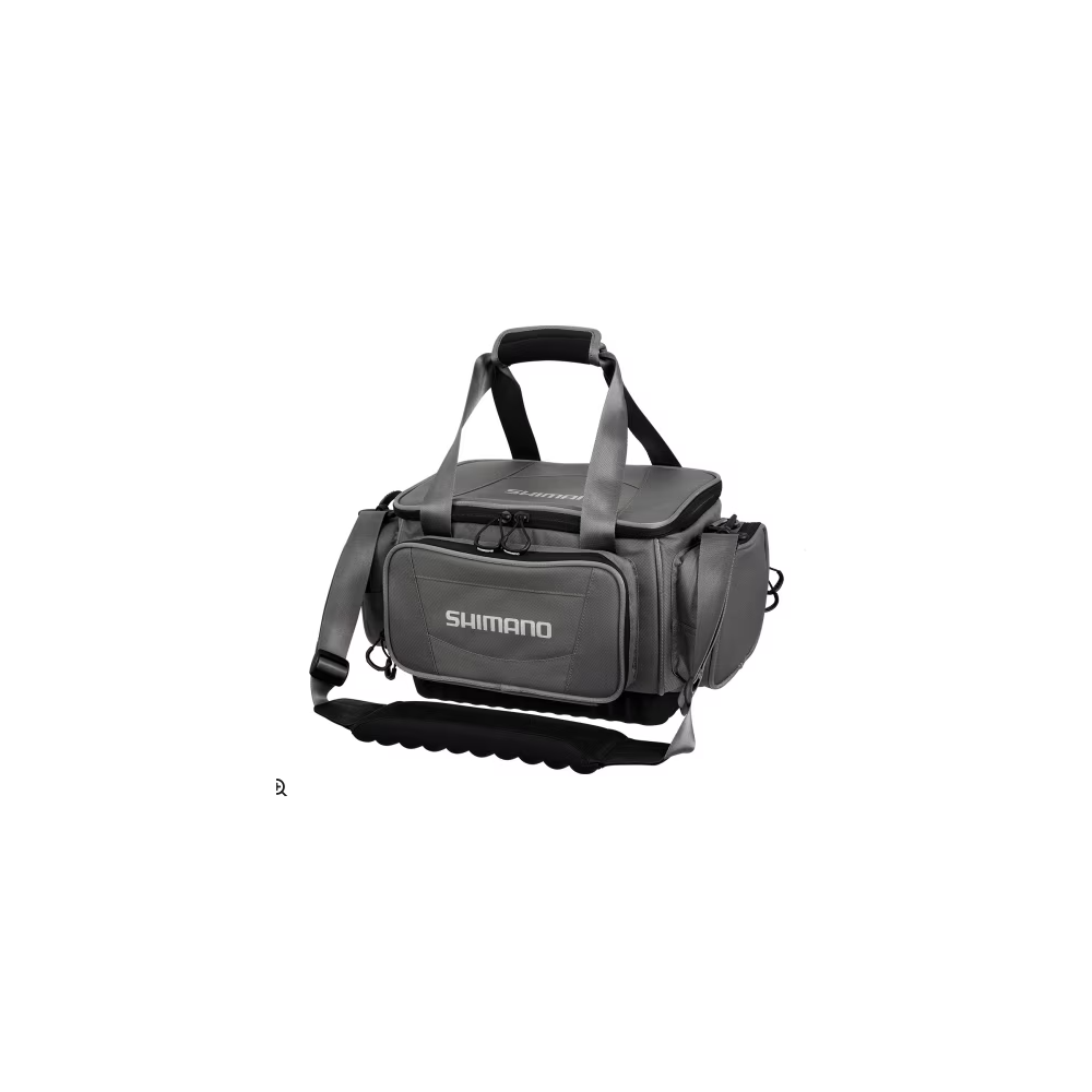 MEDIUM GREY TACKLE BAG  -  SHIMANO 