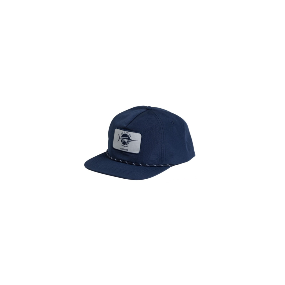COASTAL FLAT PEAK CAP -  BROADBILL NAVY  -  SHIMANO 