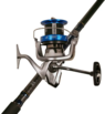 SPEED MASTER 14000XSD + DYNAFLARE 13'6" 3PCE 10/15KG 3-6OZ ROD